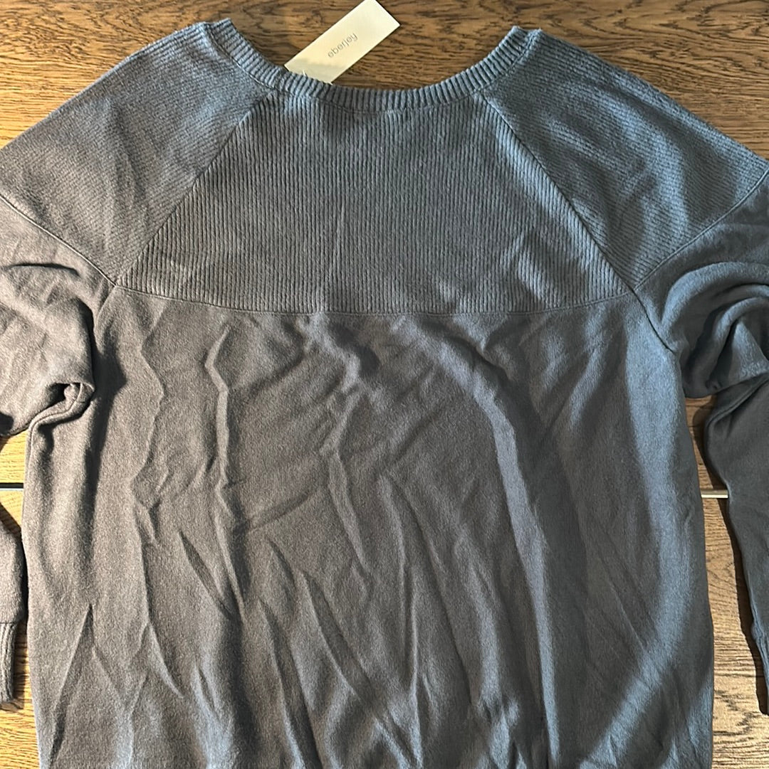 Eberjey Cozy Time Combo sweatshirt gunmetal