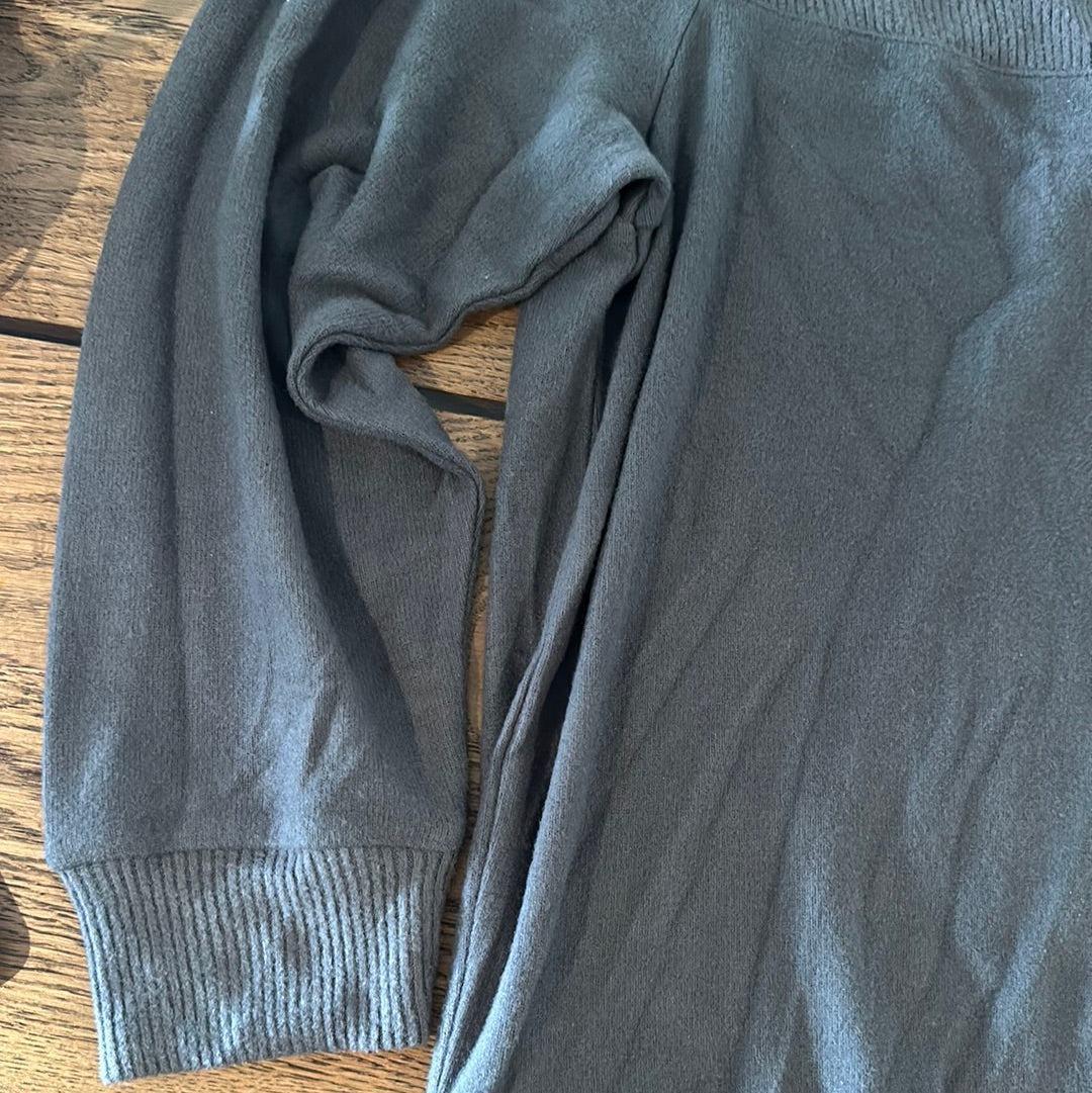 Eberjey Cozy Time Combo sweatshirt gunmetal
