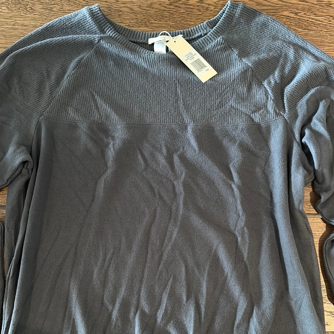 Eberjey Cozy Time Combo sweatshirt gunmetal
