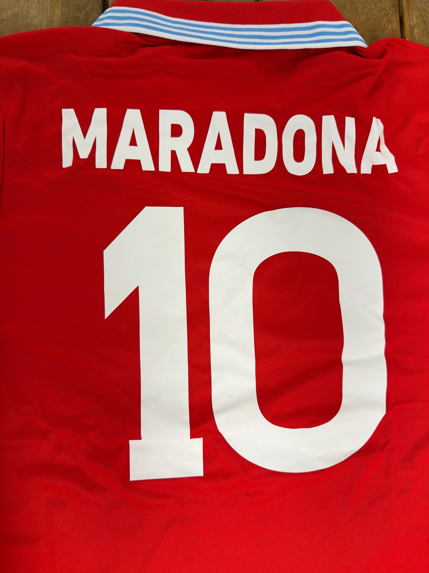 Diego Maradona Napoli vintage away jersey