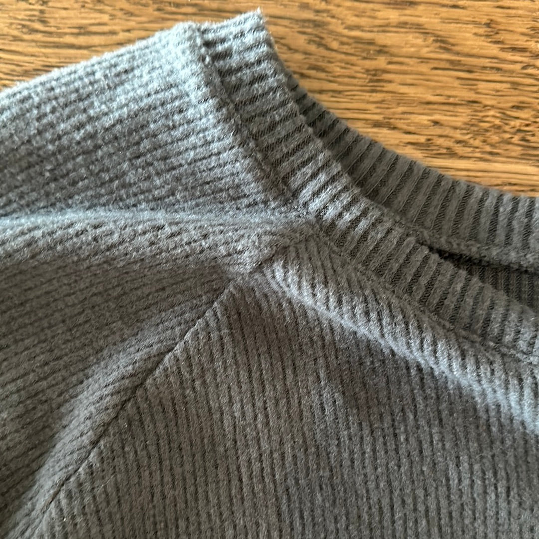 Eberjey Cozy Time Combo sweatshirt gunmetal