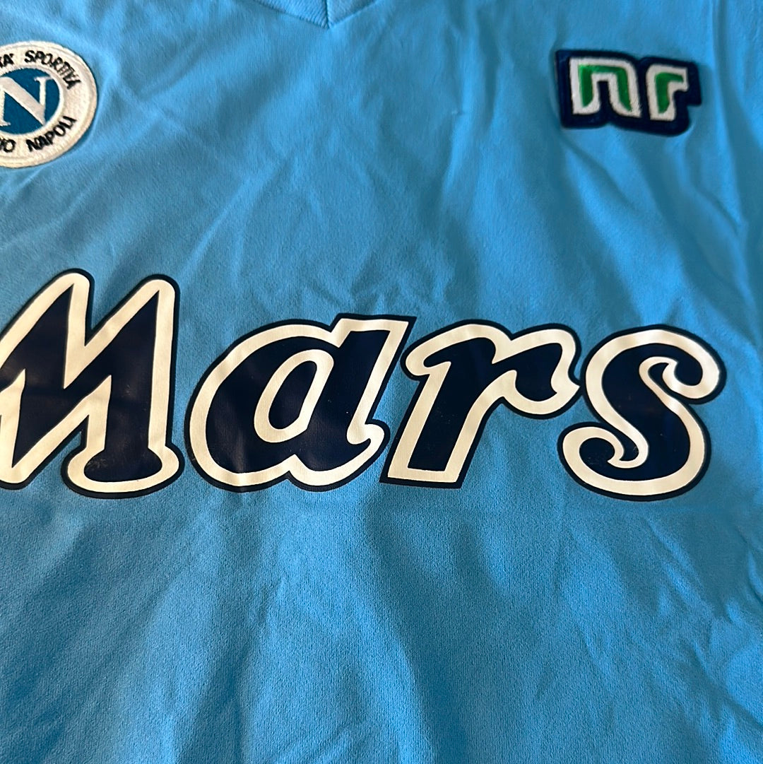 Diego Maradona Napoli #10 long sleeve vintage jersey.