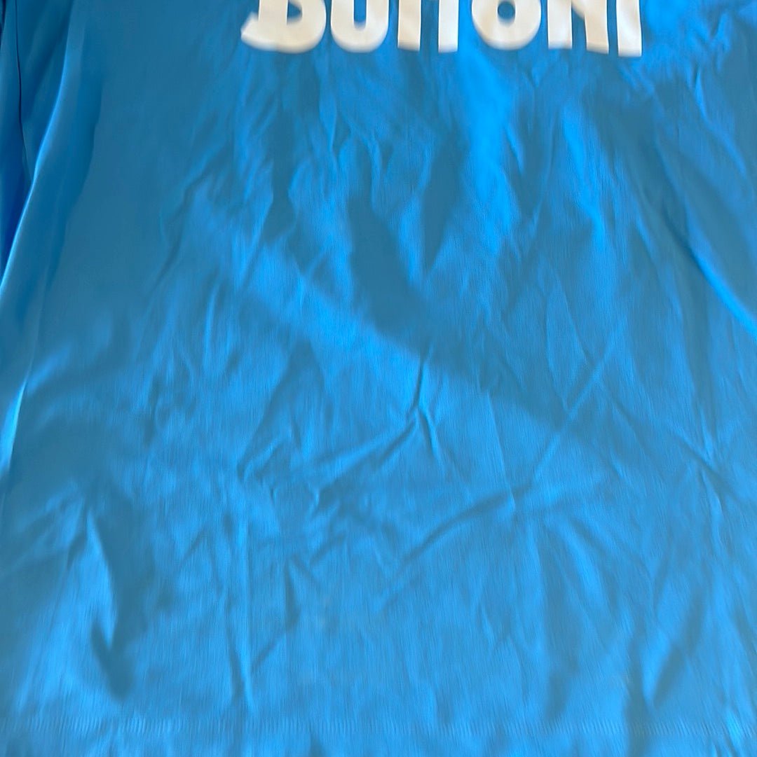 Diego Maradona Napoli #10 long sleeve vintage jersey.
