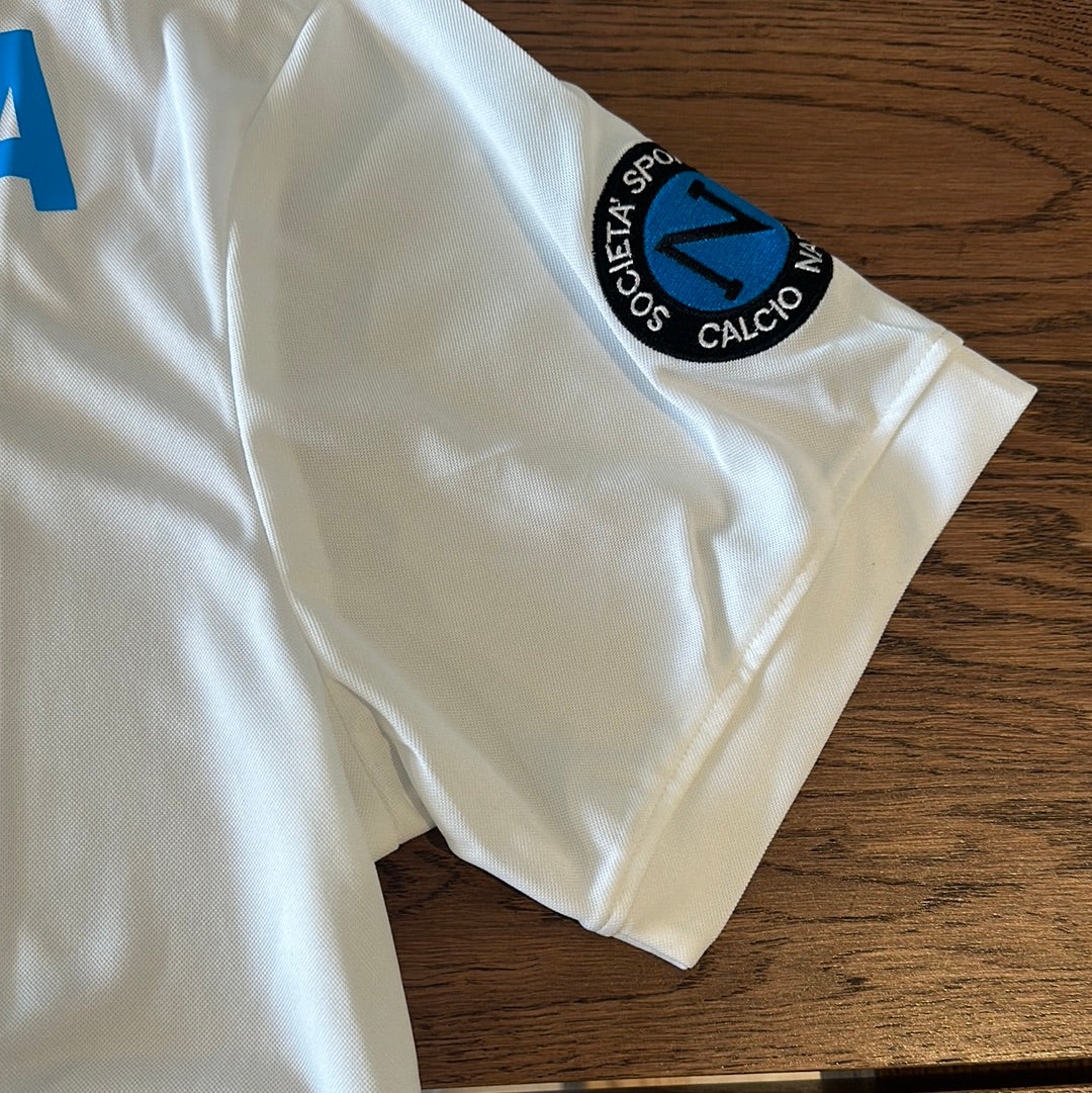 Diego Maradona #10 Napoli away jersey.