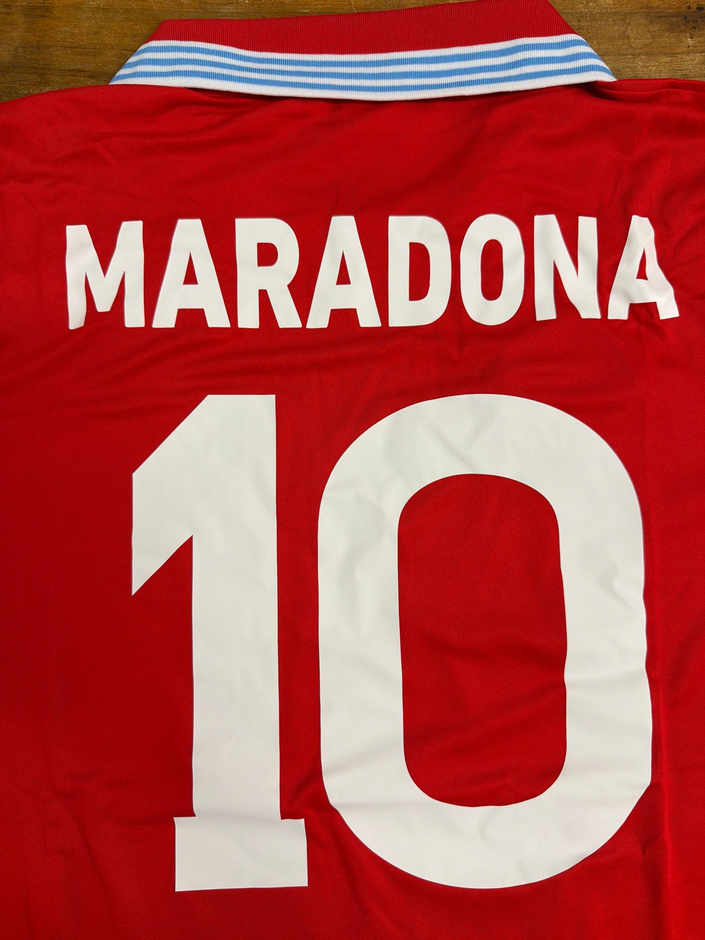 Diego Maradona Napoli vintage away jersey