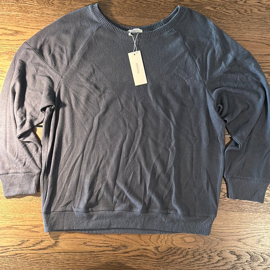 Eberjey Cozy Time Combo sweatshirt gunmetal