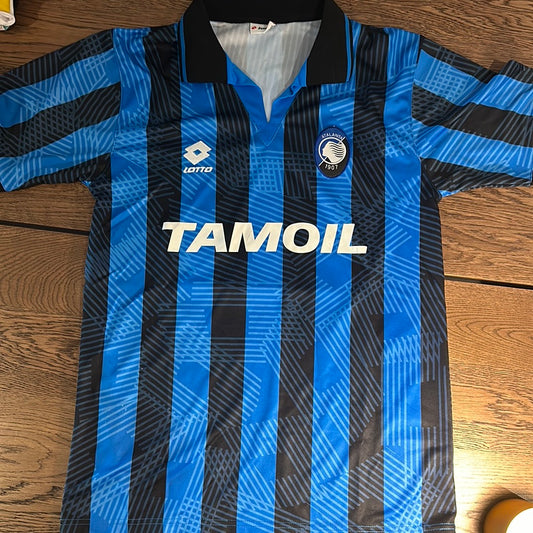 Claudio Caniggia #10 Atalanta jersey.