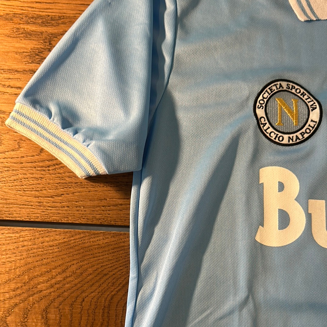 Diego Maradona Napoli #10 jersey.