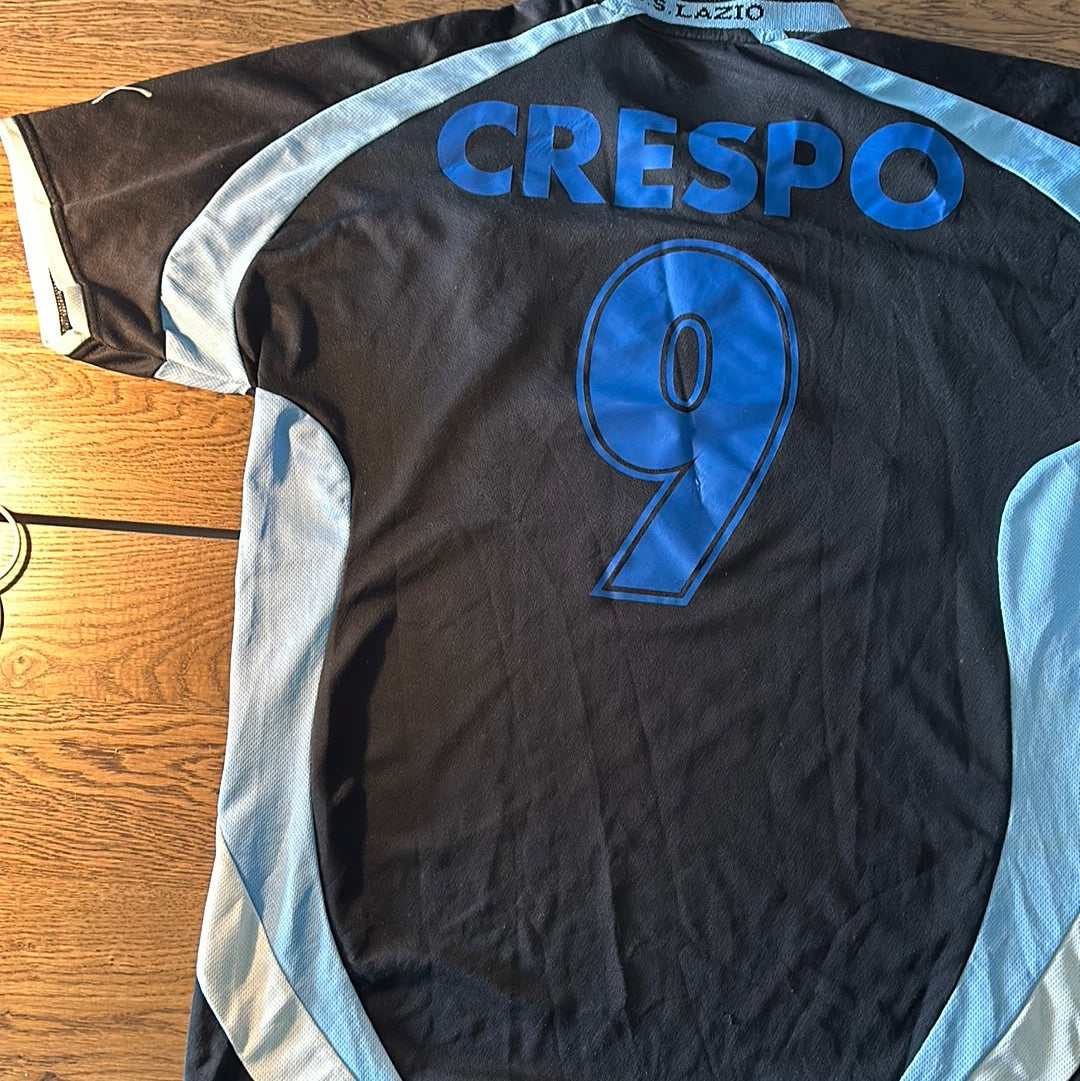 Hernán Crespo #9 Lazio vintage jersey.